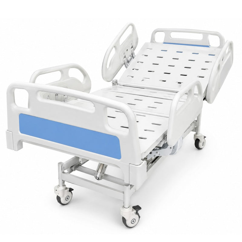 4 section ICU Fowler bed with stainless steel construction