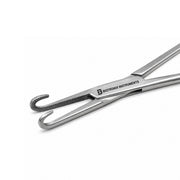 stainless steel Negus artery forceps with extra curved jaws