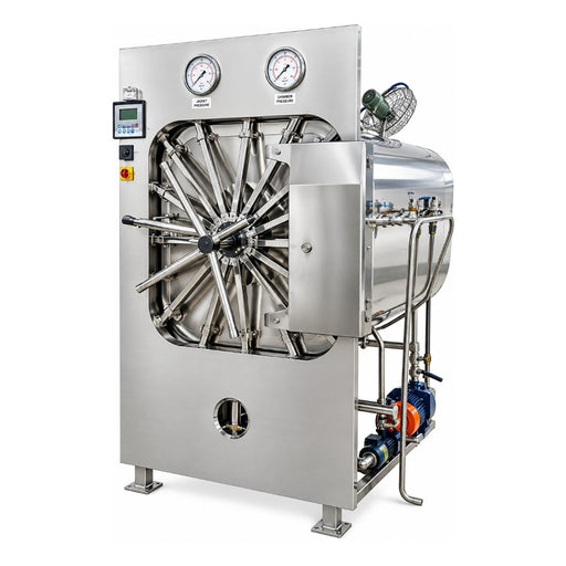 APS large capacity horizontal autoclave for hospitals and laboratories with optional vacuum drying system