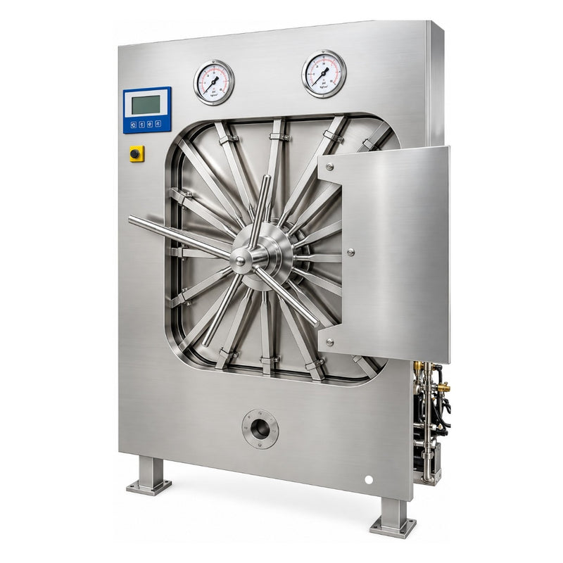 APS horizontal rectangular steam sterilizer for hospitals and laboratories