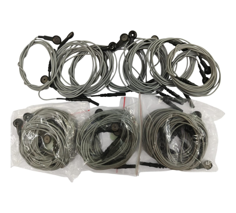 Ag/AgCl Silver Chloride EEG Electrode for Clarity Medical EEG Machines (Set of 25 Pcs)