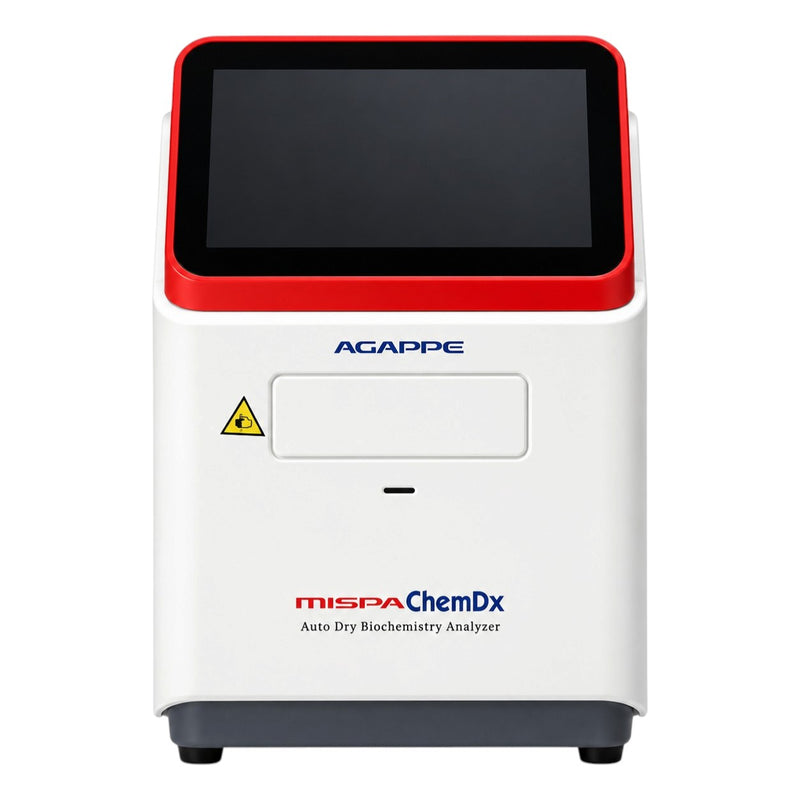 Front view of Agappe Mispa Chem DX Auto Dry Biochemistry Analyzer