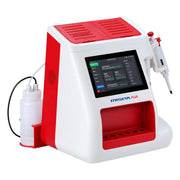 Agappe Mispa Plus clinical chemistry analyzer with 7-inch TFT touchscreen interface