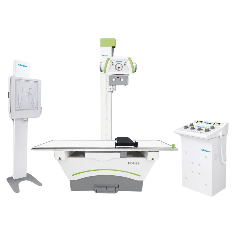 Optional ceiling-suspended tube stand configuration for the Allengers LF 325/525 X-ray machine