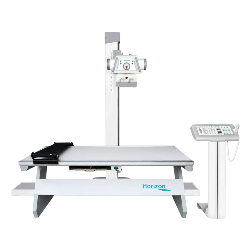 Motorized multi-position table option for the Allengers MARS 15 fixed X-ray machine