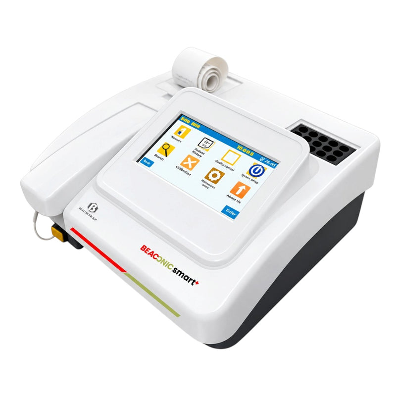 Beacon Beaconic Smart+ with daily and monthly quality control and Levey-Jennings plots