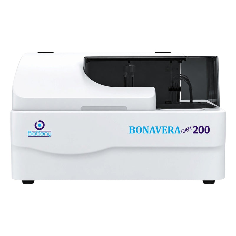 BioGeny Bonavera Chem 200 Plus fully automated biochemistry analyzer for diagnostic laboratories