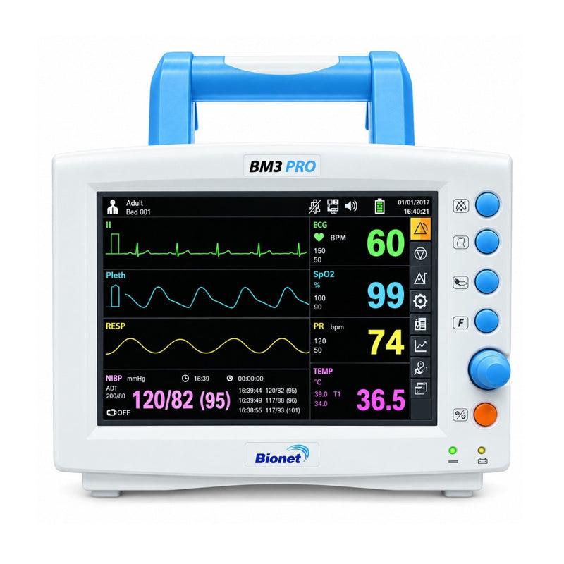 Refurbished Bionet BM3 multi-parameter patient monitor
