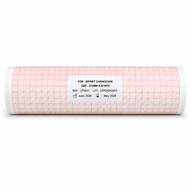 Bionet ECG Paper Roll A4 Size (215 mm × 20 Meter) Health Yantra Store