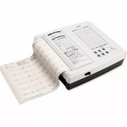 Front view of Bionet Cardio-7 digital 12-lead ECG machine for cardiac diagnostics