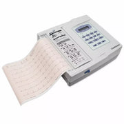Bionet Cardiocare-2000 12 Channel ECG Machine with simultaneous 12-lead ECG recording, thermal printer, LCD display, and USB/LAN connectivity for hospitals and clinics