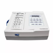 Bionet Cardiocare-2000 12 Channel ECG Machine with simultaneous 12-lead ECG recording, thermal printer, LCD display, and USB/LAN connectivity for hospitals and clinics