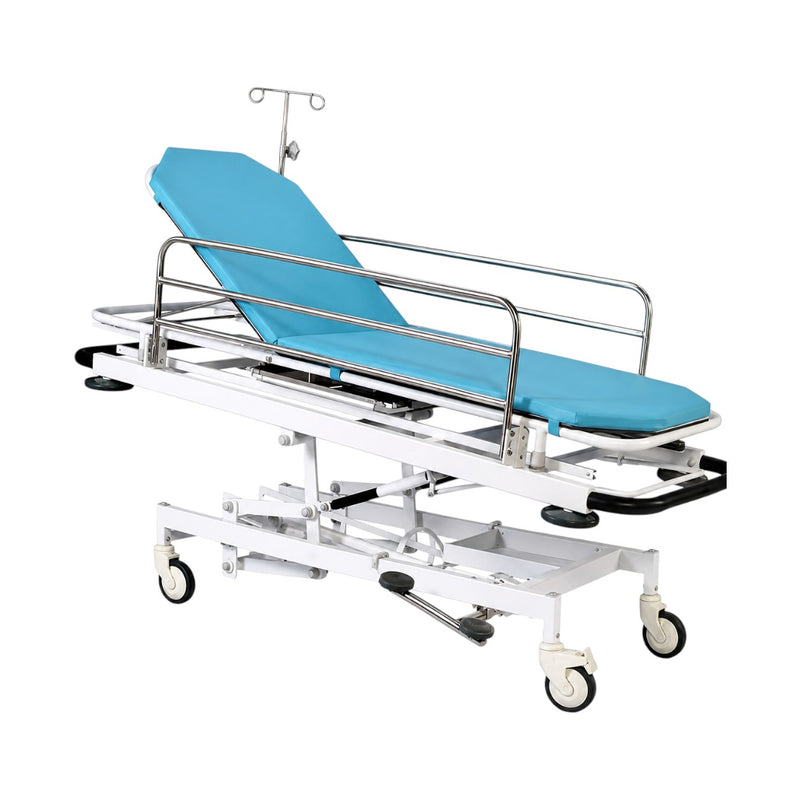 Biotronix Instruments hydraulic trauma care trolley for hospitals
