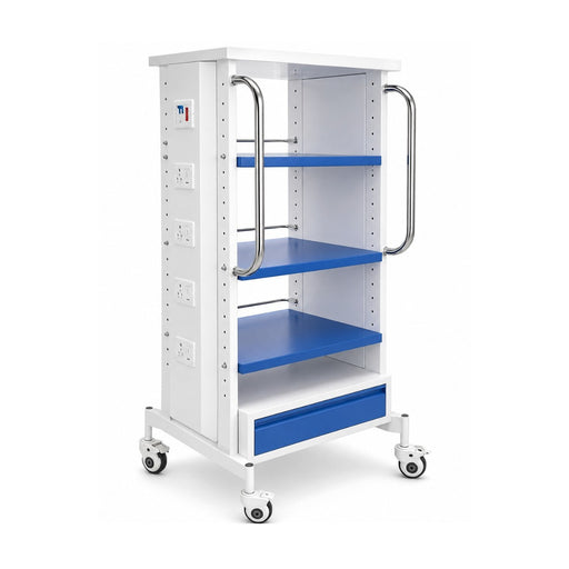 Biotronix Instruments monitor laparoscopic trolley for operation theatre