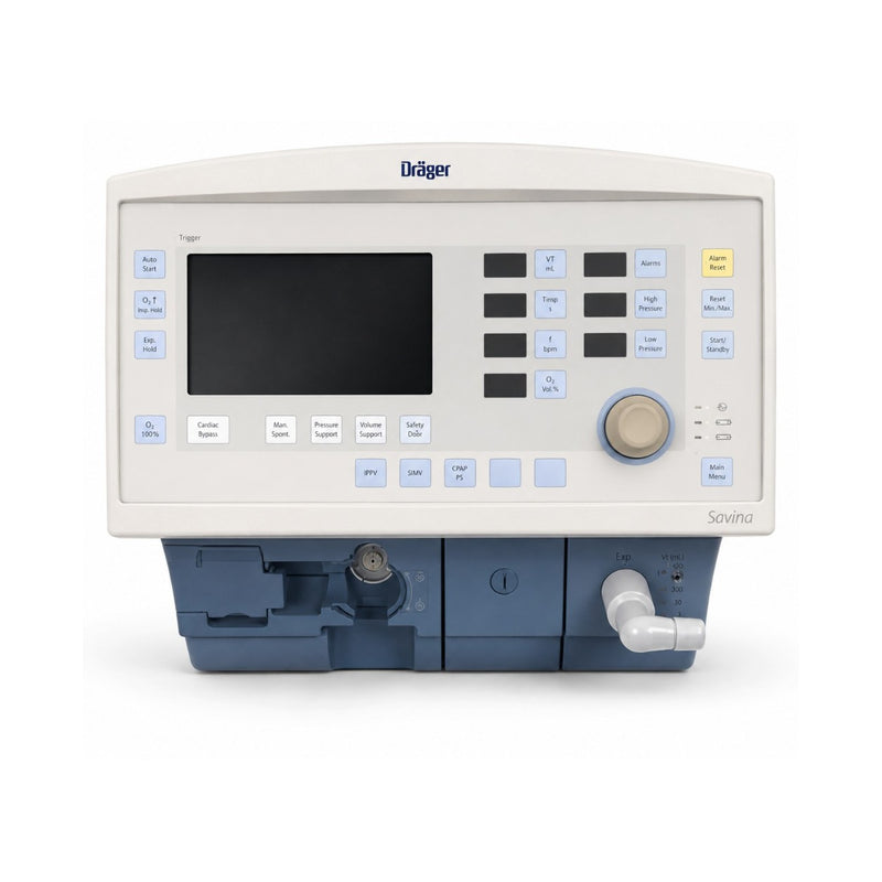 Biotronix Instruments refurbished Drager Savina ventilator