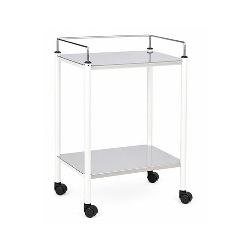 Biotronix Instruments stainless steel hospital instrument trolley