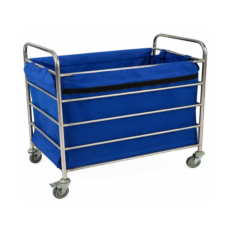 Biotronix Instruments stainless steel soiled linen trolley