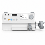Byond BYZ-810 Syringe Pump with digital display, dual CPU technology, pressure monitoring, intelligent alarm system, and high-precision infusion for hospital use
