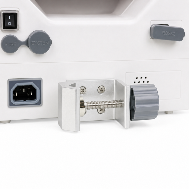 Byond BYZ-810 Syringe Pump with digital display, dual CPU technology, pressure monitoring, intelligent alarm system, and high-precision infusion for hospital use