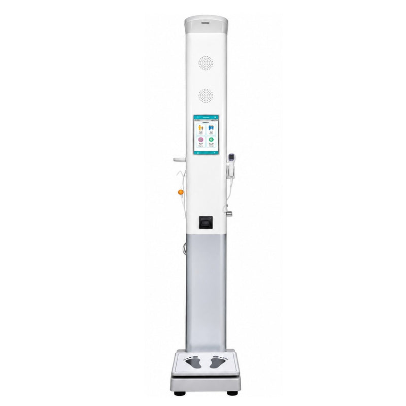 CareNest Mini telemedicine kiosk providing instant digital health records