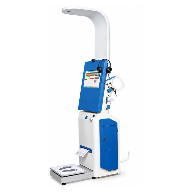 CareNest Pro telemedicine kiosk with real time video consultation