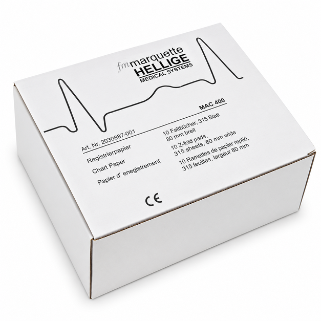 GE MAC i / MAC 400 / MAC 600 ECG Thermal Paper (Pack of 10)
