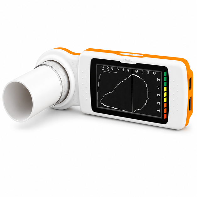 MIR Spirodoc Portable Spirometer Machine with 6MWT