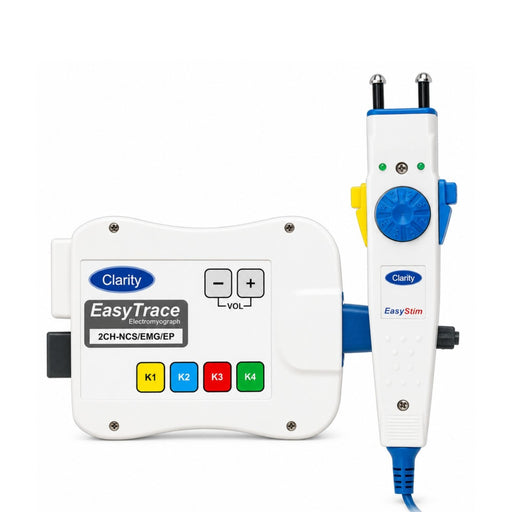 Clarity EasyTrace CMEMG-02 EMG Machine for EMG, NCS, and Evoked Potential testing available at Health Yantra Store