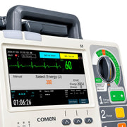 Comen S5 defibrillator with ECG SpO2 NIBP and EtCO2 monitoring