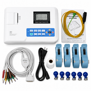 Contec 100G Single Channel ECG Machine with 12-lead ECG acquisition, 2.7-inch colour LCD display and thermal printer