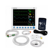 Contec CMS 8000 multipara monitor with ECG SpO2 NIBP and respiration monitoring