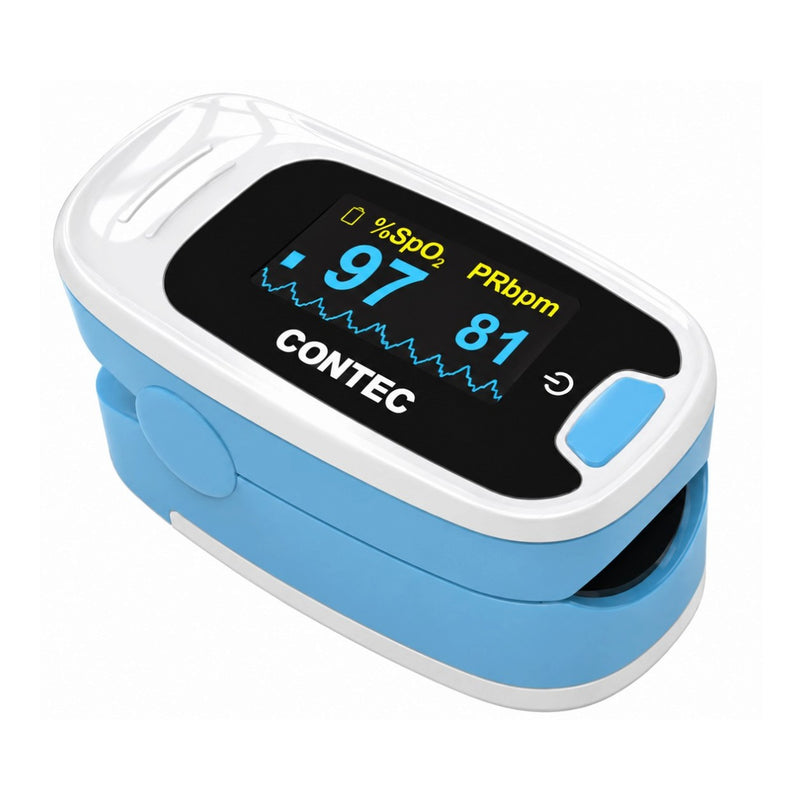 Contec CMS50NA compact fingertip blood oxygen monitor