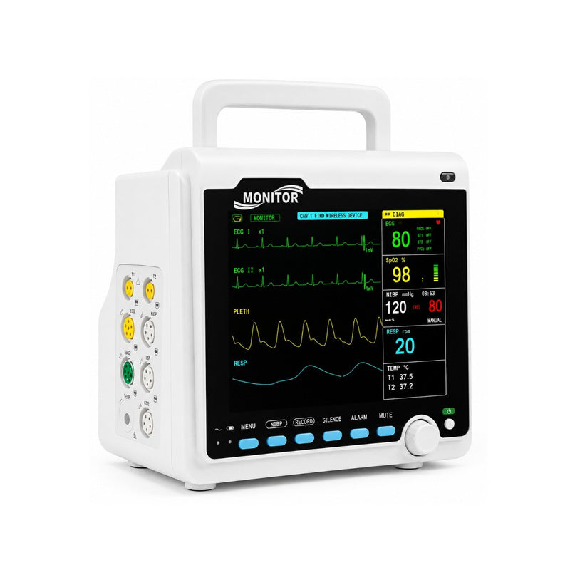 Contec CMS6000 hospital patient monitor with ECG RESP SpO2 PR NIBP and temperature