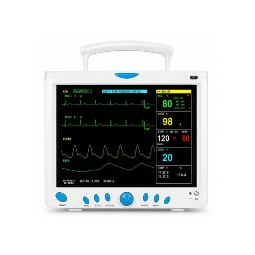 Contec CMS9000 multiparameter patient monitor with 12.1-inch TFT colour display