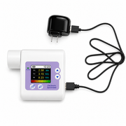 CONTEC SP10 Pulmonary Function Lung Volume Check Spirometer with USB connectivity, PC software, color LCD display and rechargeable battery Health Yantra Store