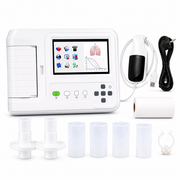 Buy Contec SP100 Spirometer with 7-inch touchscreen, thermal printer, USB PC software, 30+ lung parameters and 10,000 record storage online. Health Yantra Store