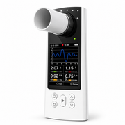 Contec SP80B Bluetooth Digital Spirometer with infrared sensor, 2.8-inch colour LCD, Bluetooth and USB connectivity for pulmonary function testing