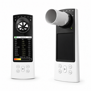 Contec SP80B Bluetooth Digital Spirometer with infrared sensor, 2.8-inch colour LCD, Bluetooth and USB connectivity for pulmonary function testing.