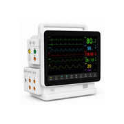Contec TS13 multiparameter patient monitor displaying ECG SpO2 NIBP and vital signs