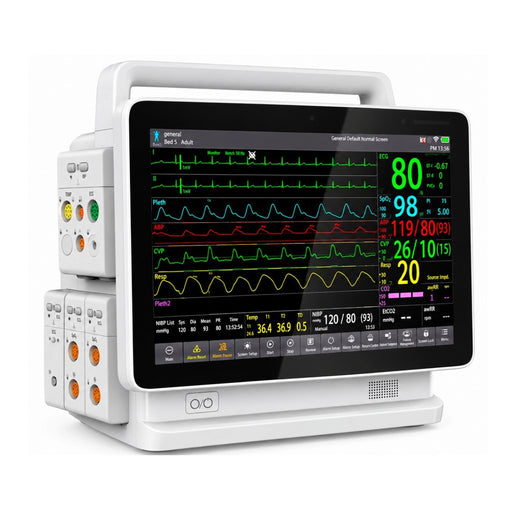 Contec TS13 patient monitoring system with modular slots