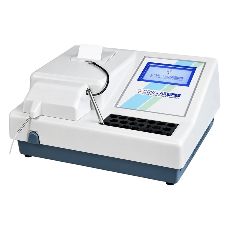Coralab Touch semi automatic biochemistry machine with open-system compatibility for different reagent brands