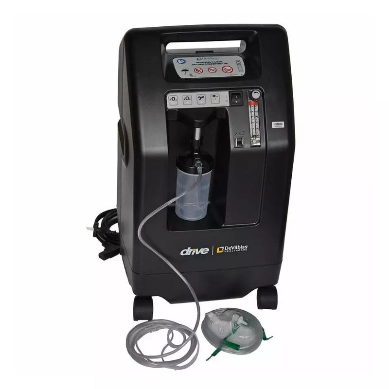 Devilbiss Compact 525 5L Oxygen Concentrator for Home & Hospital Oxygen Therapy