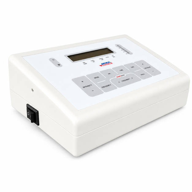 Digital Acoustics Elite-100 Diagnostic Audiometer with USB connectivity, Acoustic Suite software, rechargeable battery, air and bone conduction transducers, and portable diagnostic hearing assessment system.