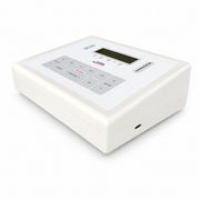 Digital Acoustics Elite-100 Diagnostic Audiometer with USB connectivity, Acoustic Suite software, rechargeable battery, air and bone conduction transducers, and portable diagnostic hearing assessment system.