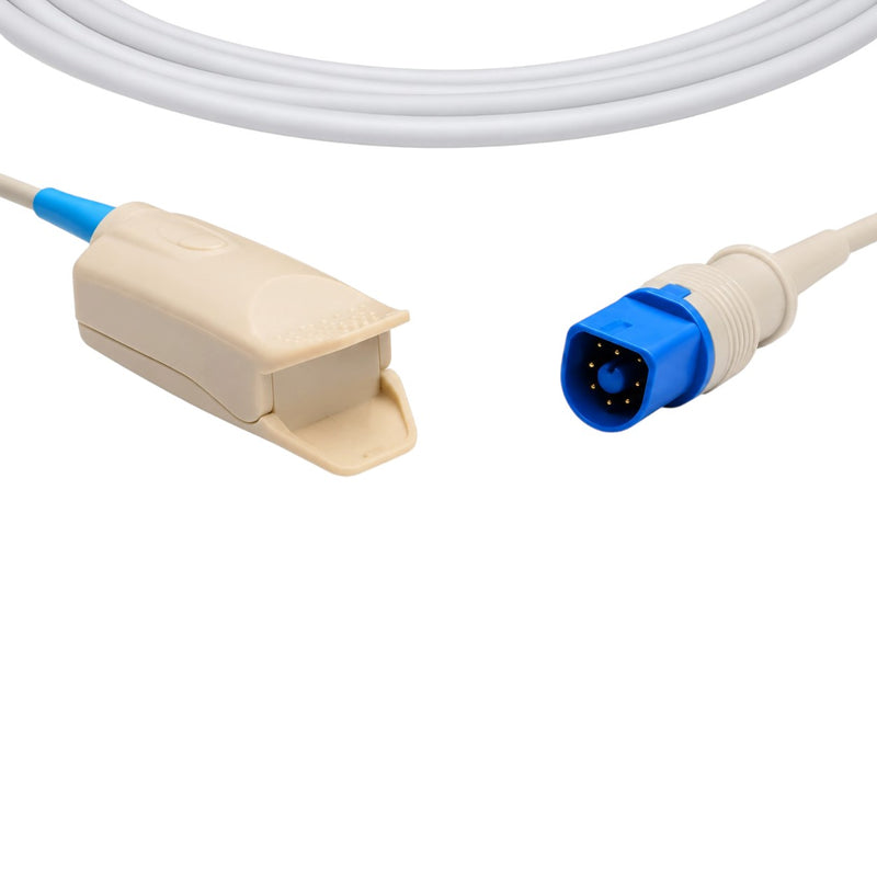 Direct-connect SpO₂ sensor listed for compatible Philips patient monitoring equipment