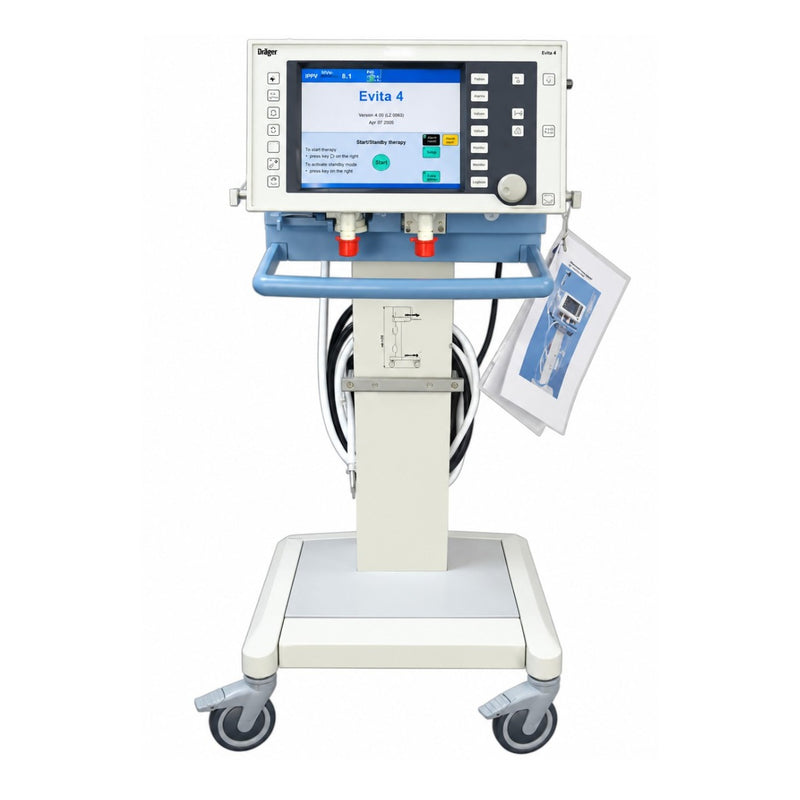 Refurbished Dräger Evita 4 intensive care mechanical ventilator