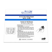 A4 Z Fold Thermal ECG Paper 210mm x 295mm 100 Sheets Compatible with BPL GE Mindray EDAN 12 Channel ECG Machines