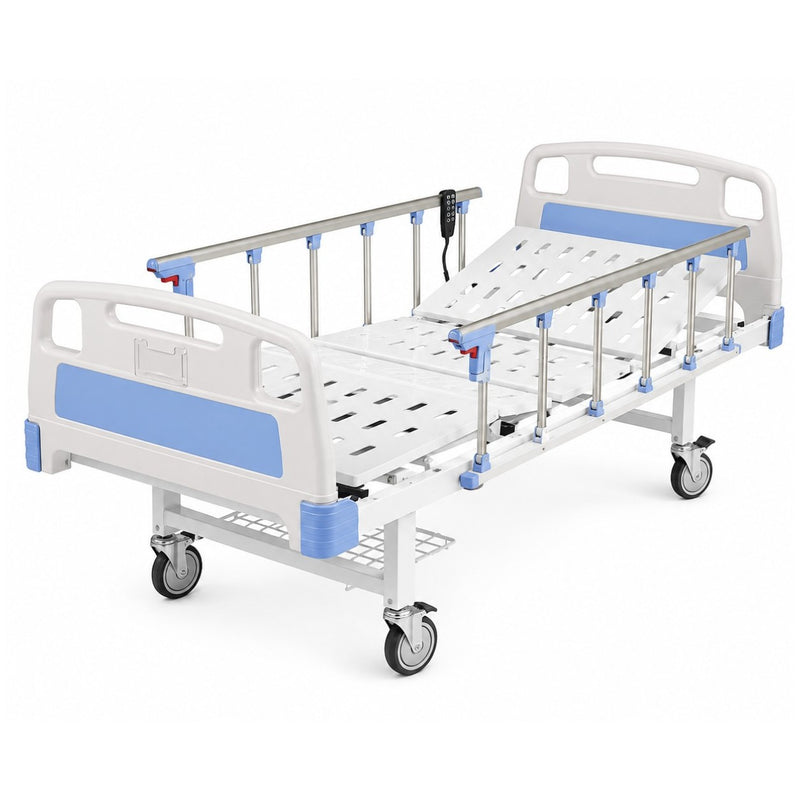 electric hospital ICU bed with stainless steel construction