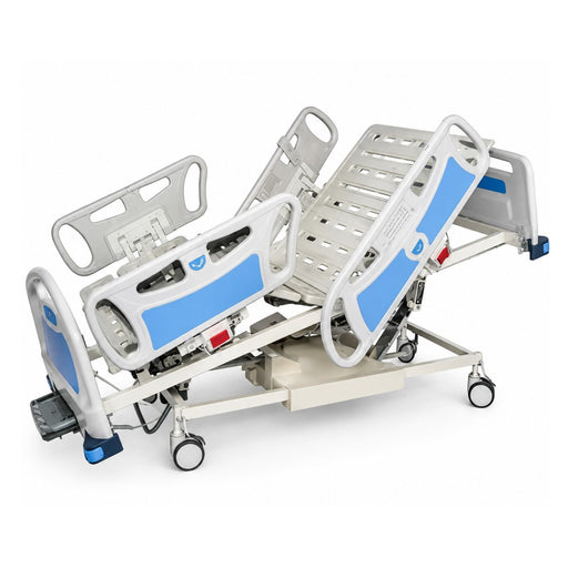 electric hospital ICU bed with stainless steel construction