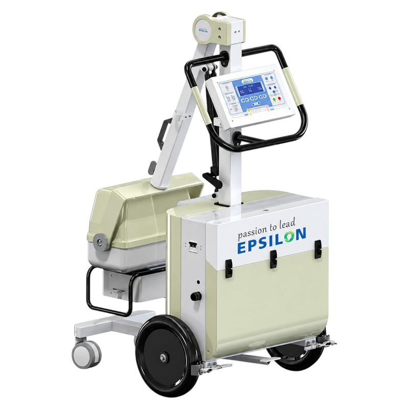 Gas spring balancer-based tube stand of the Epsilon Economical Mobile HF X-ray machine